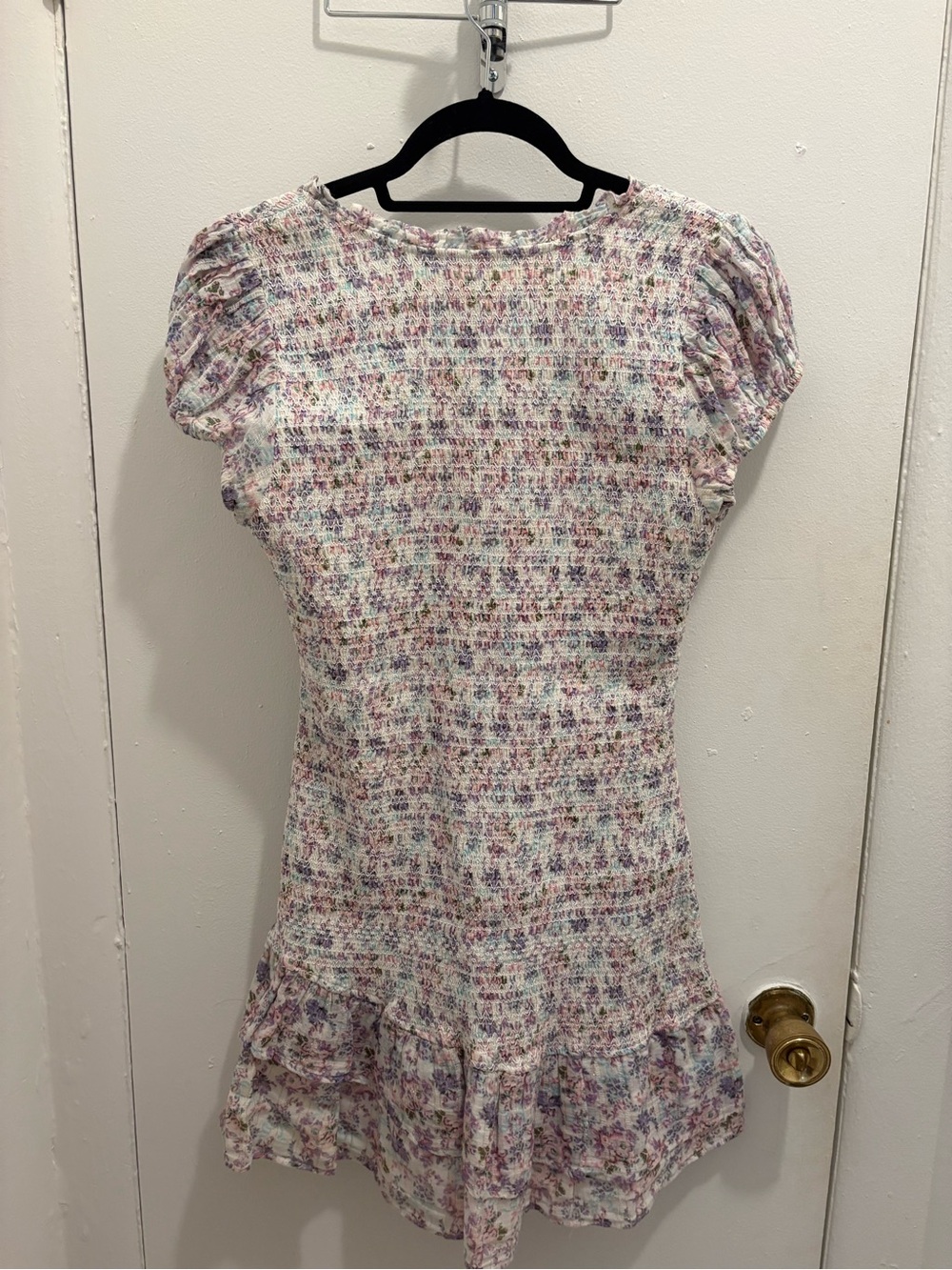 LoveShackFancy Trevor floral ruffle mini dress - Picture 2 of 5